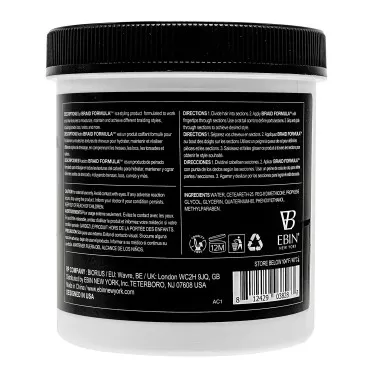 EBIN NEW YORK Braid Formula Conditioning Gel, Super Hold, 35.2 Oz | Great for Braiding, Twisting, Edges, No Residue, No Flaking, Strong Hold, High Shine, Smoothing with Clean, No Build-up