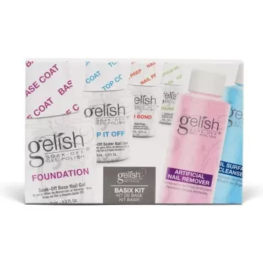 Gelish MINI Complete Basix Gel Nail Polish Prep Es...