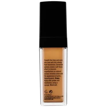 MAKE Cosmetics Soft Focus Foundation, Warm No. 3, 1 oz.