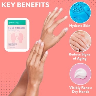 Patchology Rose Fingers - Renewing Hand Mask with ...