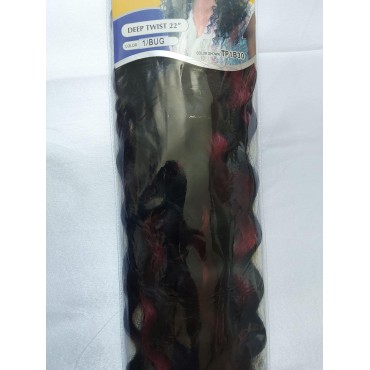 Freetress Braid Deep Twist 22