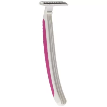 Schick Slim Twin ST 2 Disposable Razors for Women Sensitive Skin Shaving Razor - 12 Count
