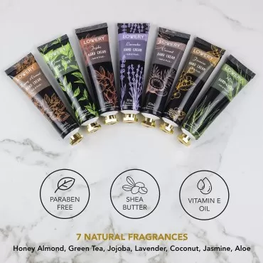 Birthday Gifts for Him, 7pc Hand Cream Gift Set fo...