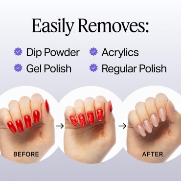 Nailboo 100% Acetone Nail Polish Remover - Gel Pol...