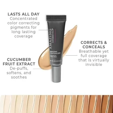 AmazingCosmetics Amazing Concealer, multipurpose f...