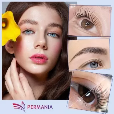 PERMANIA Lash Lift Kit,Separate Steps Products for...