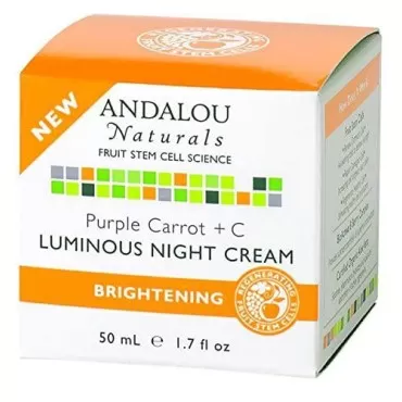 Andalou Naturals Night Crm Prpl Carrot+c...