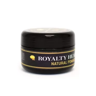 Royalty Headwear Natural Wave Pomade - Silky & Moisturized Hair, Strong Hold, Easy Wash - Men’s Grooming Supplies, Natural Ingredients (3.5oz)