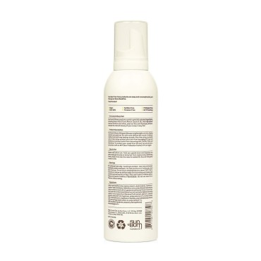 Sun Bum Curls & Waves Whipped Mousse Vegan and Cruelty Free Volumizing Curl Enhancer for Textured Hair 6 oz