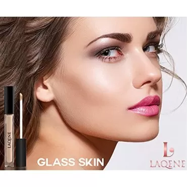 LAQENE Luxury Line: Concealer For Flawless Silky Smooth Full Coverage - Hydrating, Ultra Light, Long Wearing Lasting, For Dark Circles Blemishes - Natural Ivory - Blendable to Skin Tone