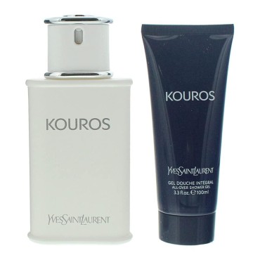 Yves Saint Laurent Kouros Men Giftset (Eau De Toilette Spray, Hair and Body Wash)