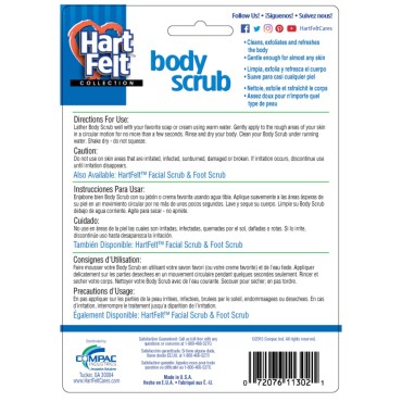 HartFelt Body Sponge Pack for Dead Skin, Body Spon...