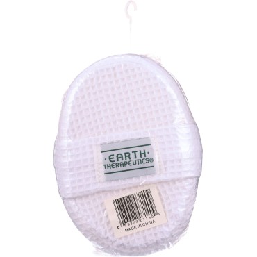 Earth Therapeutics Oval Terry Loofah Pad (1xLOOFAH...