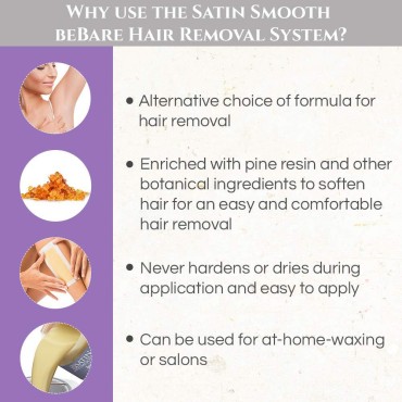 Satin Smooth Bebare™ Hair Removal System 16 oz.