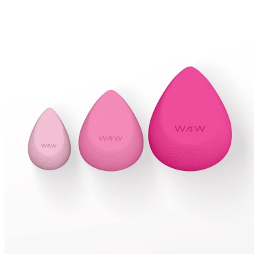 Wet n Wild Power Trio 3-Piece Beauty Blender Makeu...