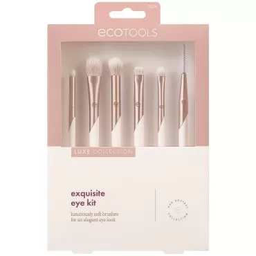 EcoTools Luxe Exquisite Eye Makeup Brush Kit, For ...