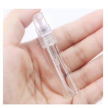 12PCS 2ml Mini Clear Glass Refillable Perfume Samp...