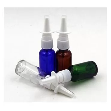VASANA 3PCS 10ml Empty Amber Glass Nasal Spray Bottle Cosmetic Travel Packing Perfume Makeup Water Storage Holder Container With Fine Mist Sprayers DIY Beauty Tool