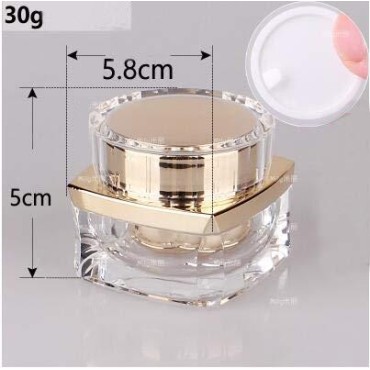 1PCS 1oz 30g Upscale Empty Refillable Acrylic Cosm...