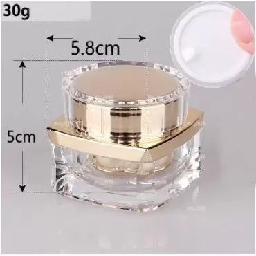 1PCS 1oz 30g Upscale Empty Refillable Acrylic Cosm...