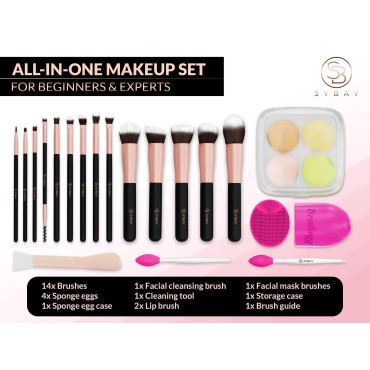 SyBay Professional Makeup Brushes (26 Pcs) Make Up...