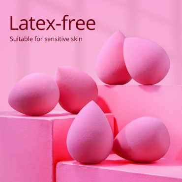 BEAKEY Super Soft Makeup Sponge Set, Latex Free an...
