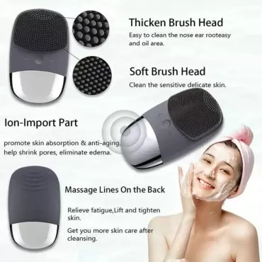 Polit. Facial Cleansing Brush: Exfoliating Electri...