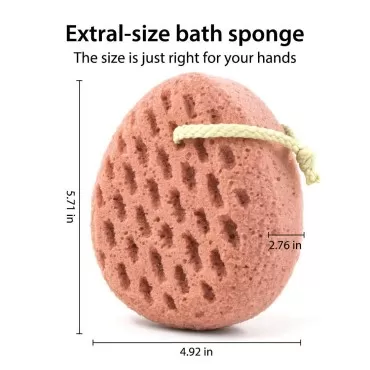 BAIMEI Bath Sponge, Sponge Loofah Body Scrubber, S...