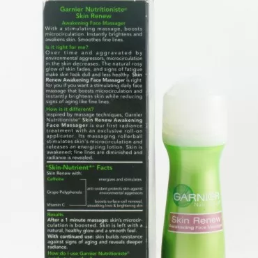 Garnier Nutritioniste Skin Renew Awakening Face Massager, 1.7 oz (Pack of 3)
