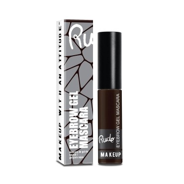 Rude - Eyebrow Gel Mascara - Choco Brown
