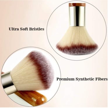 Matto Bamboo Powder Mineral Kabuki Brush - Large C...
