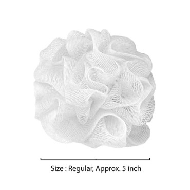 Aquasentials Mesh Pouf Bath Sponge (8 Pack)...