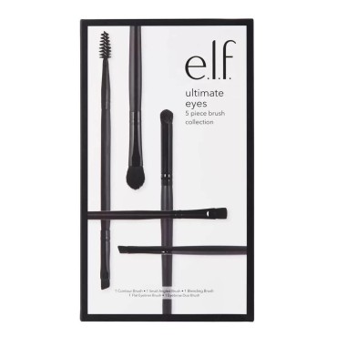 E.L.F. Ultimate Eyes Kit, 5 Piece Brush Collection...