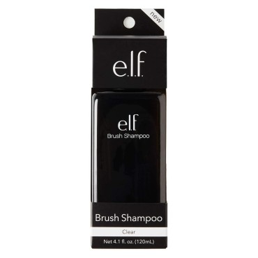 e.l.f. Makeup Brush Shampoo, Washes Away Dirt, Mak...