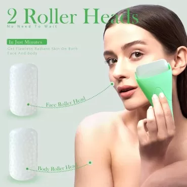 Ice Roller for Face, Ice Roller and 2 Premium Roll...