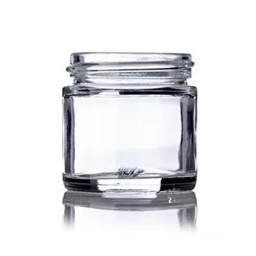 2 Ounce Glass Jars with Smooth Foam Lined Lids (6 ...