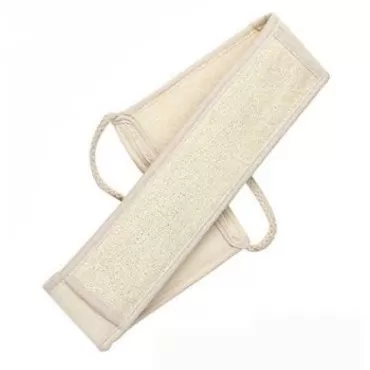 GBM Asheva Natural Loofah Strap, Exfoliating Back ...