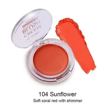 PHOERA Makeup Face Cheek Blush Cream Matte Blusher...