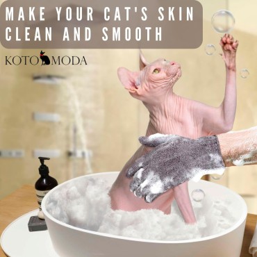 Kotomoda Sphynx Hairless cats Carbonized Bamboo Ba...