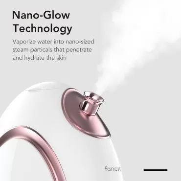 Fancii Nano Ionic Facial Steamer Hot & Cool with A...