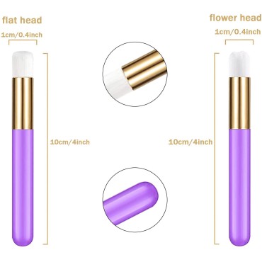 Tenaci 30 Pieces Lash Shampoo Brushes Eyelash Exte...