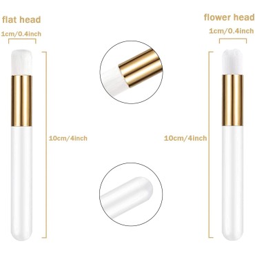 Tenaci 30 Pieces Lash Shampoo Brushes Eyelash Exte...