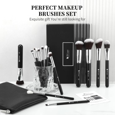 DUcare Makeup Brushes 15Pcs Makeup Brush Set with ...