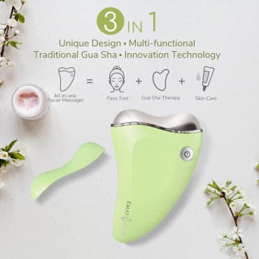 Emay plus Facial All in One Skin Massager, Gua Sha...