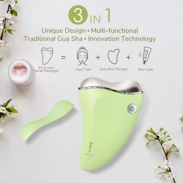 Emay plus Facial All in One Skin Massager, Gua Sha...