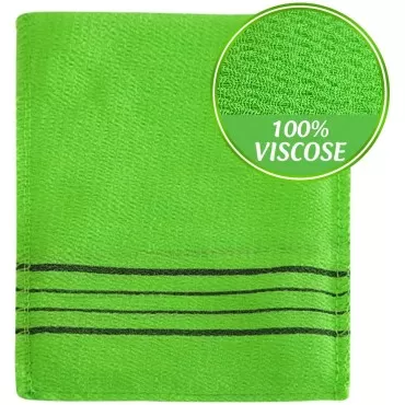 Hangil Exfoliating Towel Bath Washcloth 5 Pcs (Gre...