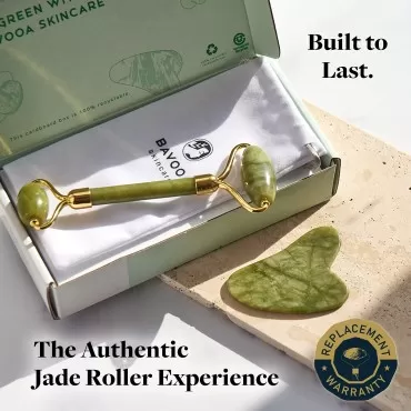 R.E.M. Spring Jade Roller and Gua Sha - Spa Grade ...