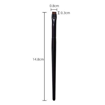 WOIWO 1PCS Flat Eyeliner Brush Blade Flat Single F...