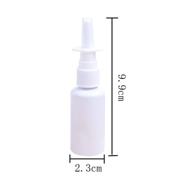 12 Pieces 15 ml Empty Plastic Nasal Spray Bottles ...