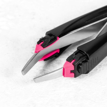 Lurrose Automatic Elastic Eyebrow Tweezer Retracta...